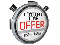 LIMITED TIME OFFERS