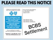 BCBS Settlement Information for Members